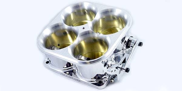 Accufab 4-Barrel 8500 Polished Competition Throttle Body